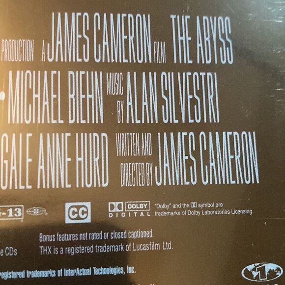 James Cameron’s The Abyss 1988 Award Series Movie DVD Special Edition 2005 Relea - Picture 7 of 7